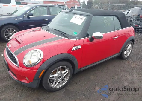 2010 Mini Cooper S from USA, damaged, VIN WMWMS3C58ATY09151